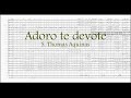 Adoro te devote (for wind orchestra) - musesounds