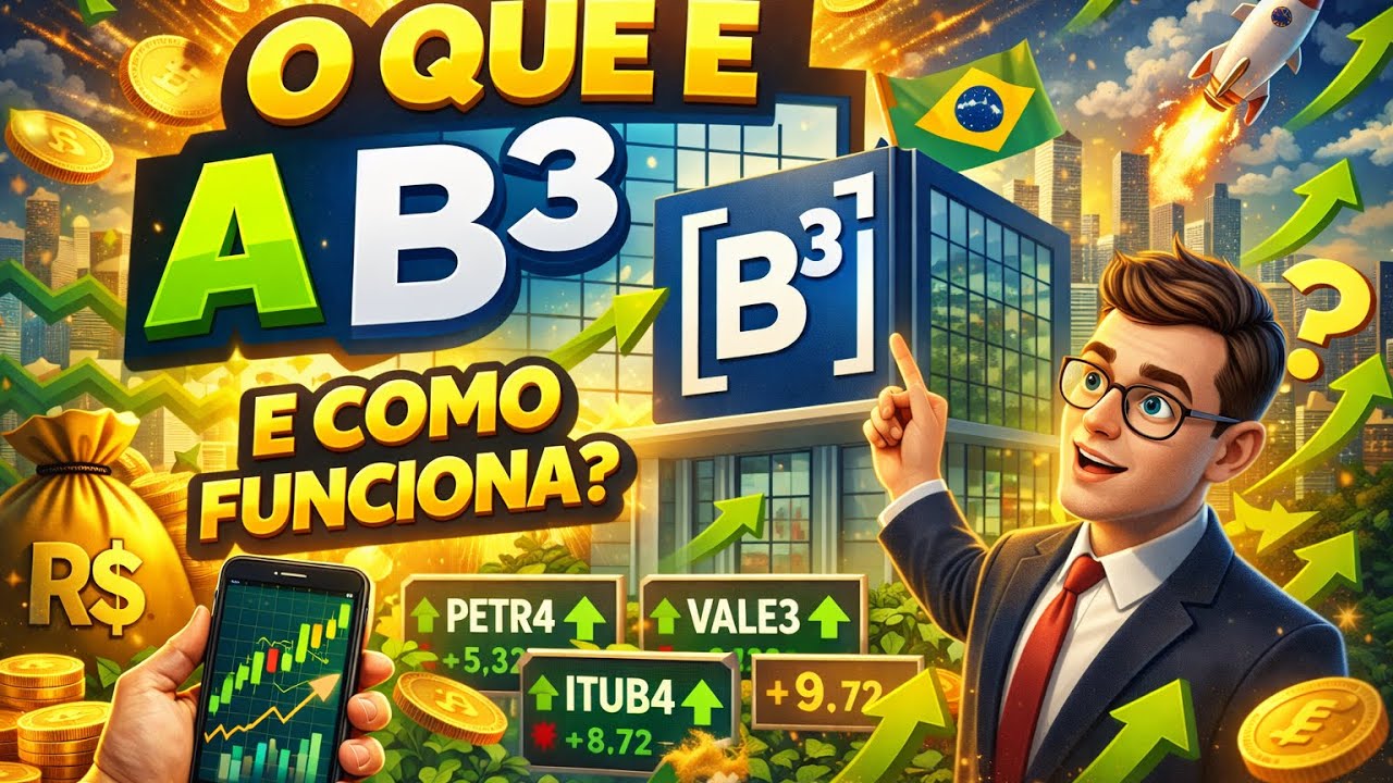 O QUE É A B3 E COMO ELA INTERMEDIA SEUS INVESTIMENTOS - YouTube
