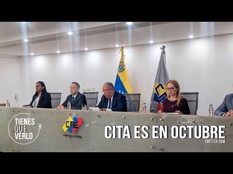 LO ÚLTIMO: CNE anuncia asistencia técnica para las primarias opositoras