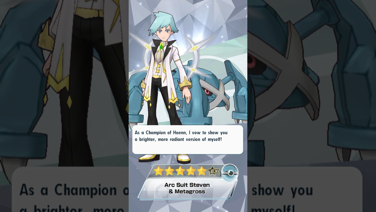Steven Arc Suit Fair Scout From Pokémon Masters 