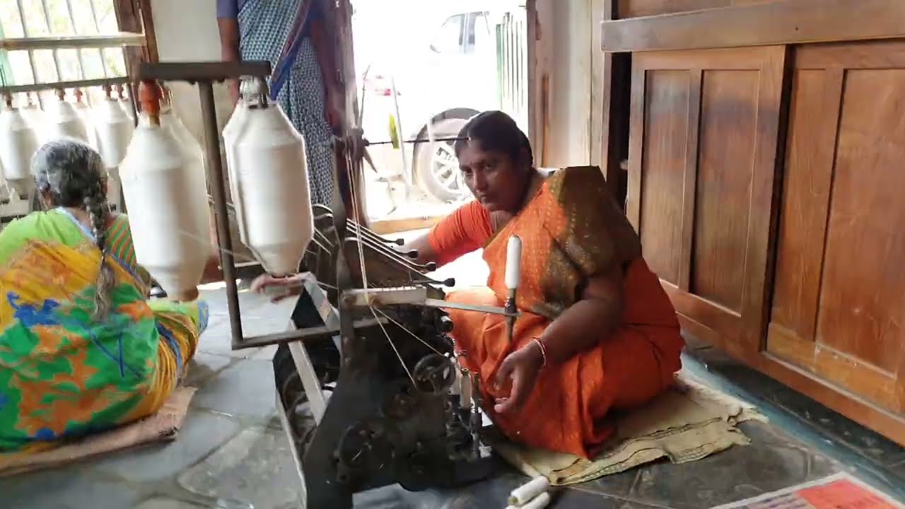 Eight-spindle Charkha