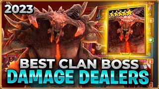 🔥HUGE DAMAGE! Top 5 Clan Boss Damage Dealers In Each Rarity! Raid Shadow Legends