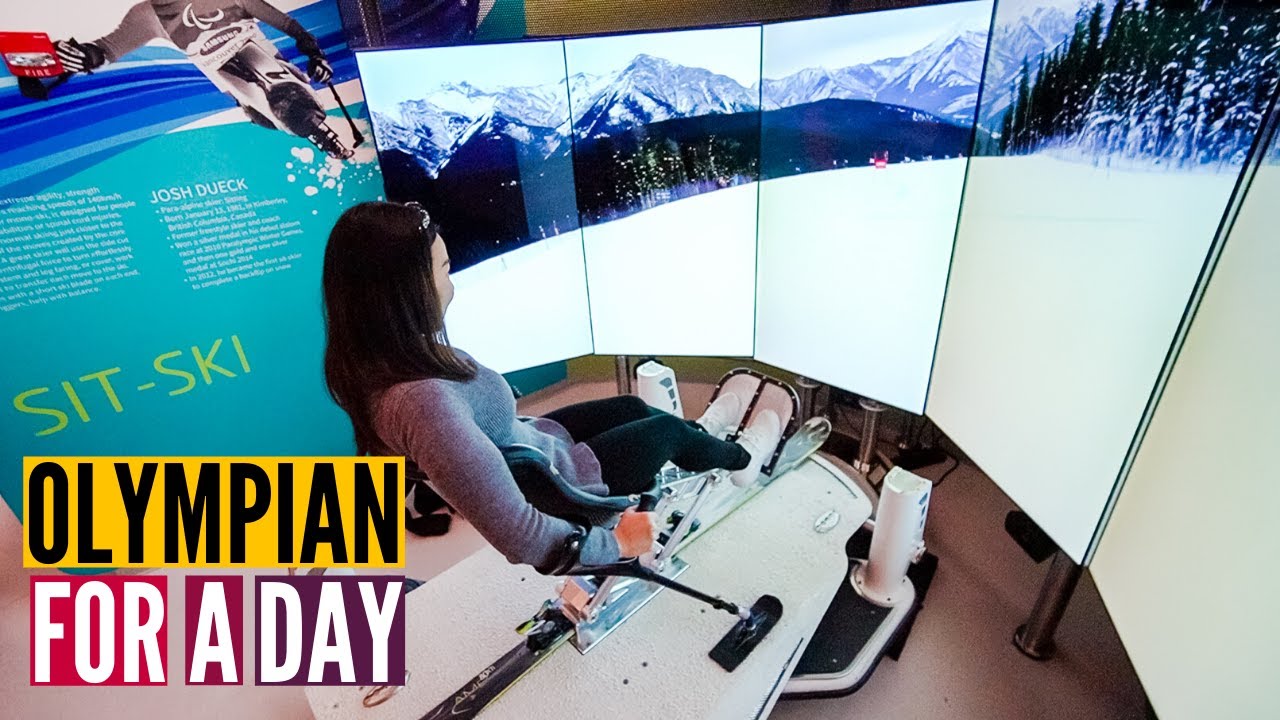 We tried to be an OLYMPIAN on 8 DIFFERENT sports for a day // Nat and Max