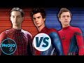 Tobey Maguire vs Andrew Garfield vs Tom Holland as Spider-Man