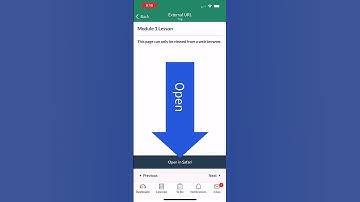 Viewing SoftChalk Lessons in the Canvas App