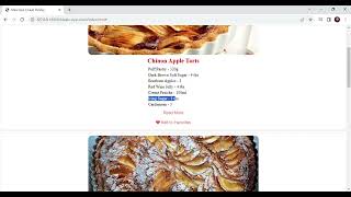 Meal App Coding Ninja Frontend Skill test