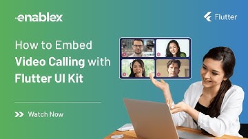 How to Embed Video Calling in 5 mins with Flutter UI Kit