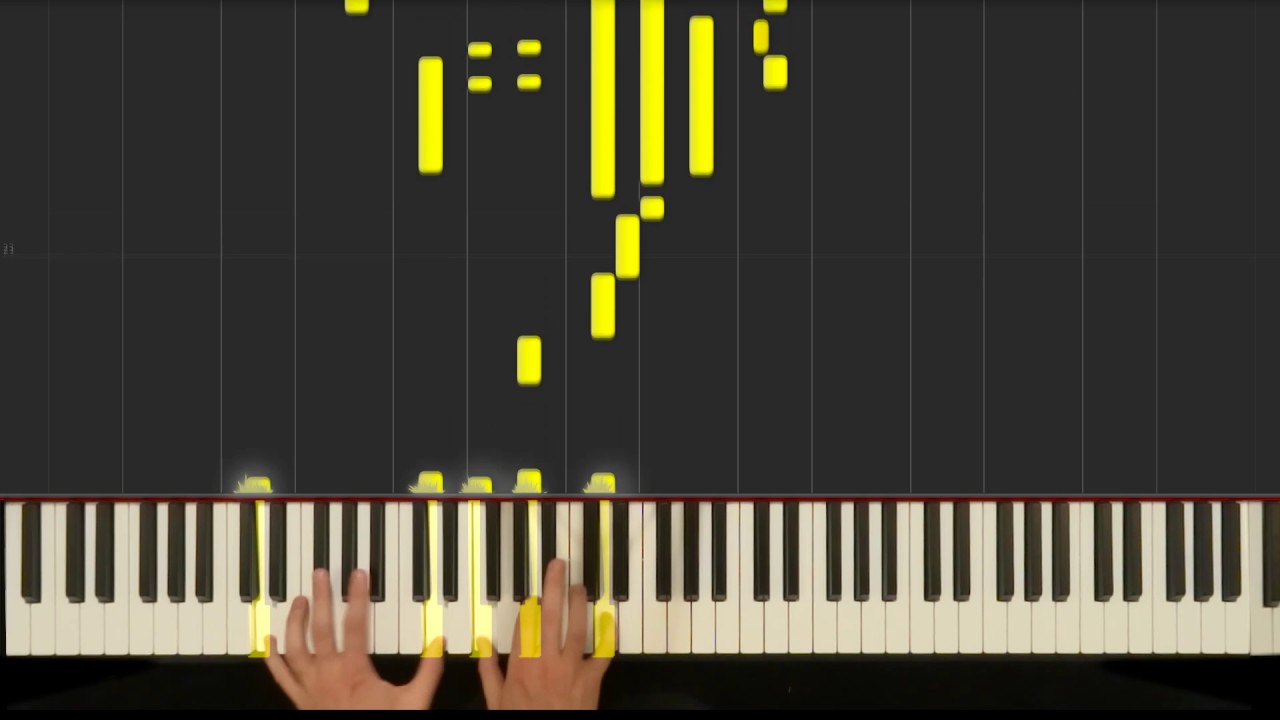 [Easy] Aladdin Arabian Nights Piano Tutorial YouTube