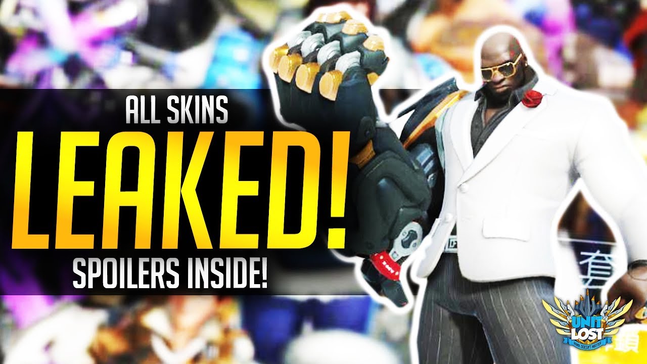 Overwatch - ALL ANNIVERSARY 2018 SKINS LEAKED!