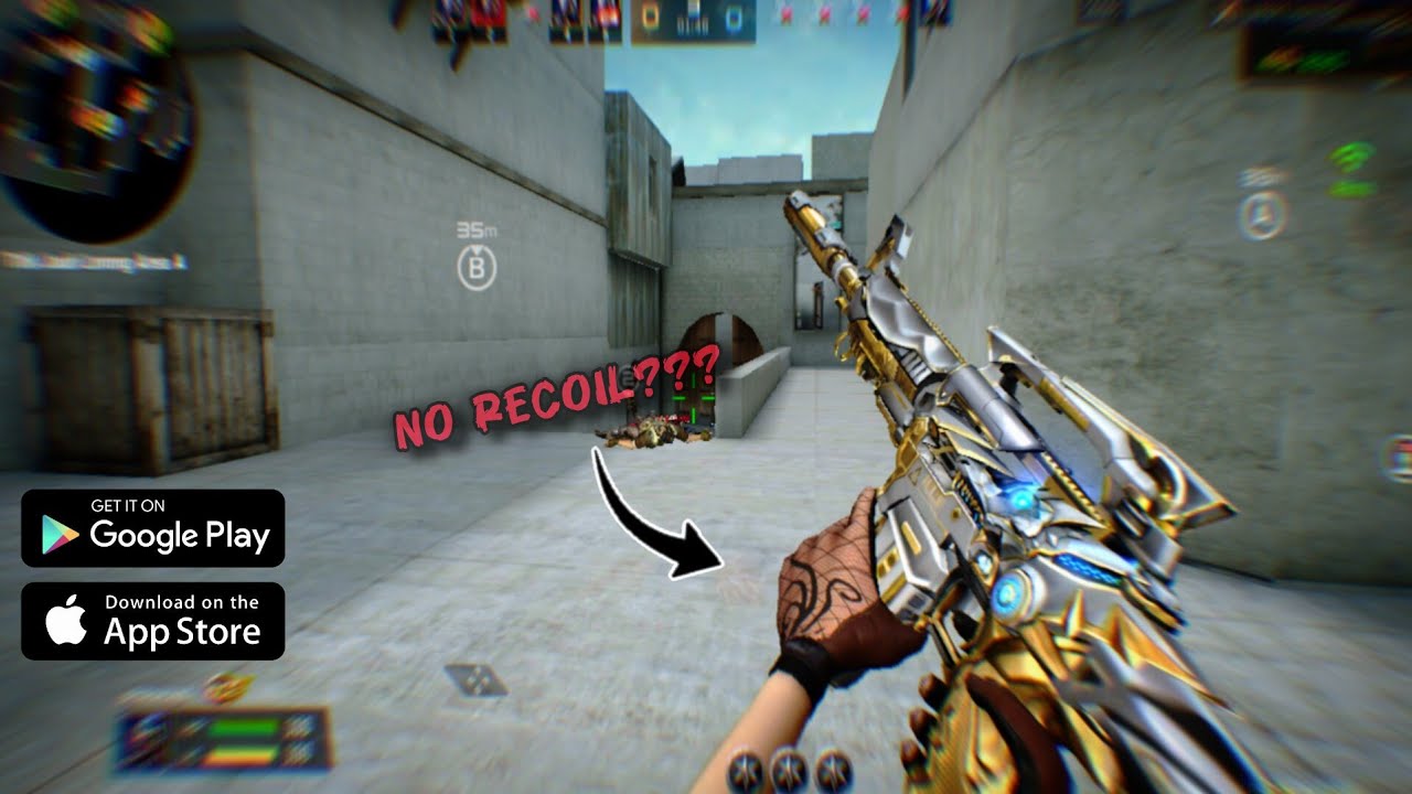 CROSSFIRE LEGENDS MOBILE • LEBIH MILIH SENJATA INI ♥️♥️♥️ NO RECOIL 🔥🔥🔥