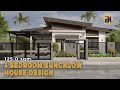 125 sqm 3 Bedroom Bungalow HOUSE DESIGN | Exterior &amp; Interior Animation