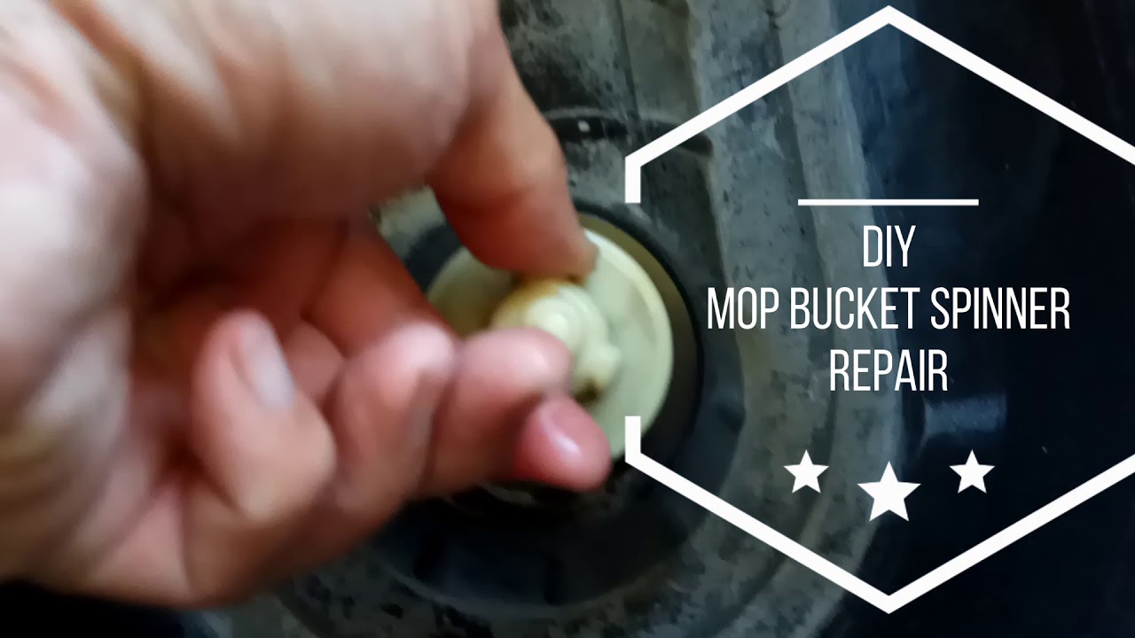 DIY Mop Bucket Spinner Repair - YouTube