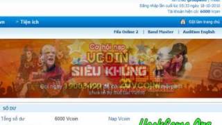 HACK Vcoin CF, Audition, FifaOnline2, Atlantica... Tat ca Games VTC