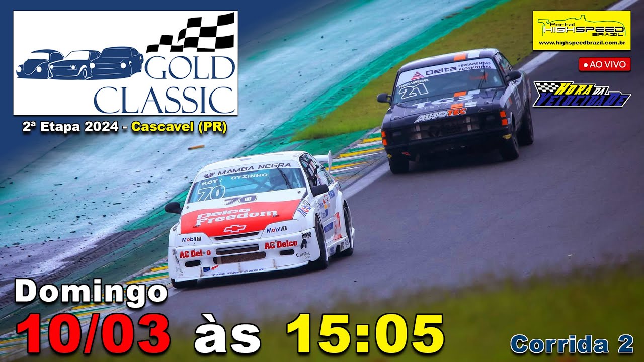 🔴 GOLD CLASSIC | Corrida 2 | 2ª Etapa 2024 | Cascavel (PR) - YouTube