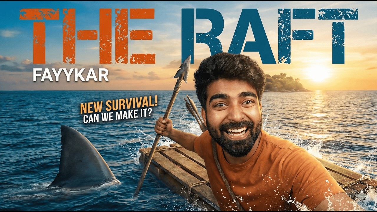 Kya Hum Is Choti Si Raft Pe Survive Kar Payenge? | Raft Hindi Gameplay