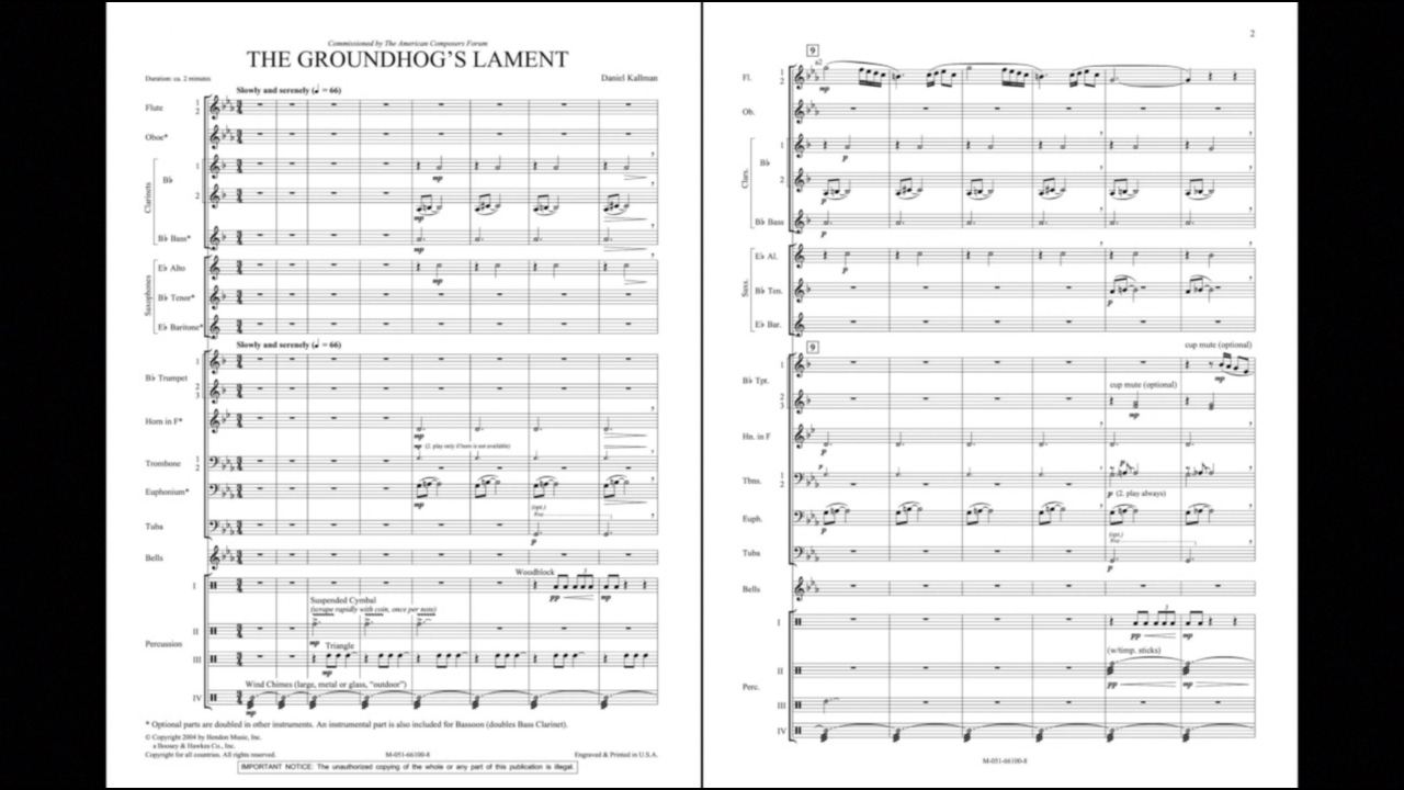 The Groundhog's Lament by Daniel Kallman