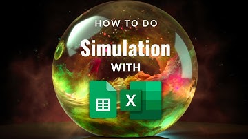 How to do simulation with Google Sheets and MS Excel (Accidental Statistics ASMR)
