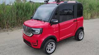 Coco Coupe Street Legal Electric Golf Cart LE Edition With Chrome Rims - Now Street Legal LSV