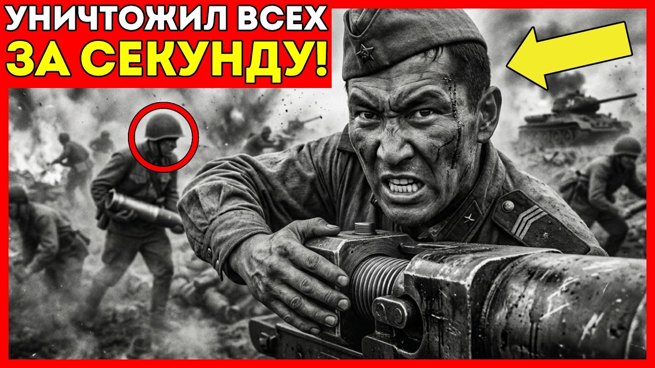 ТАНКИ СС ГОРЕЛИ РАНЬШЕ, ЧЕМ СЛЫШАЛИ ВЫСТРЕЛ! ЗАПРЕЩЁННЫЙ трюк киргизского НАВОДЧИКА с ГАУБИЦЕЙ...
