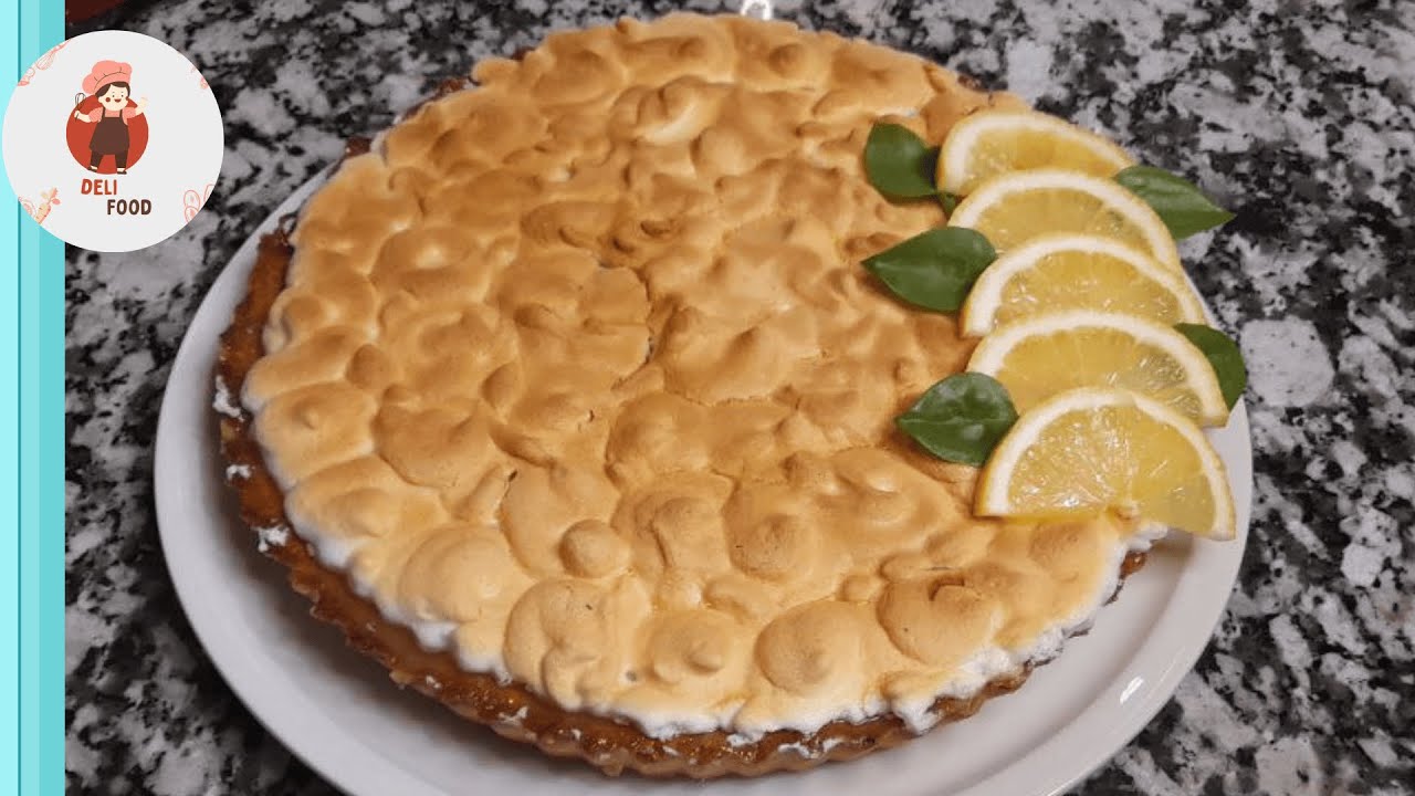 The Lemon Meringue Pie | Tarte au citron meringué | كيك الليمون و المورانك