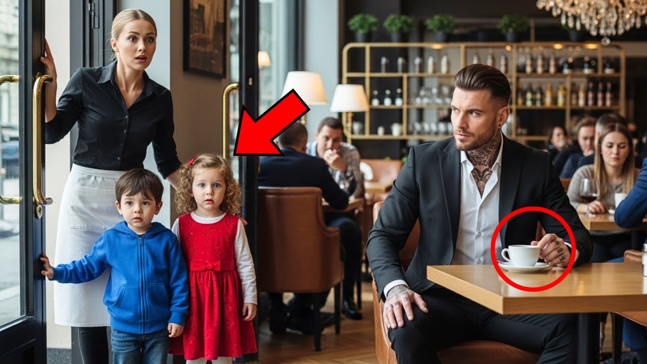 She Kept His Twins a Secret — Until the Mafia Boss Walked into Her Cafe and Recognized Them