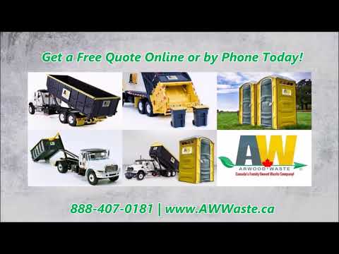 Dumpster Rentals & Lowest Price to Rent Portable Toilets in Brampton ON 888-407-0181