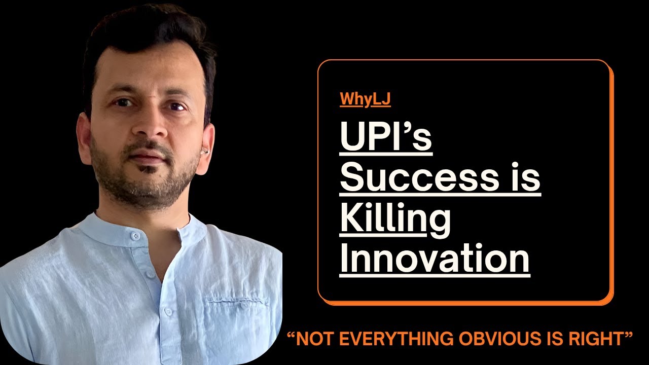 UPI's success killing innovation 