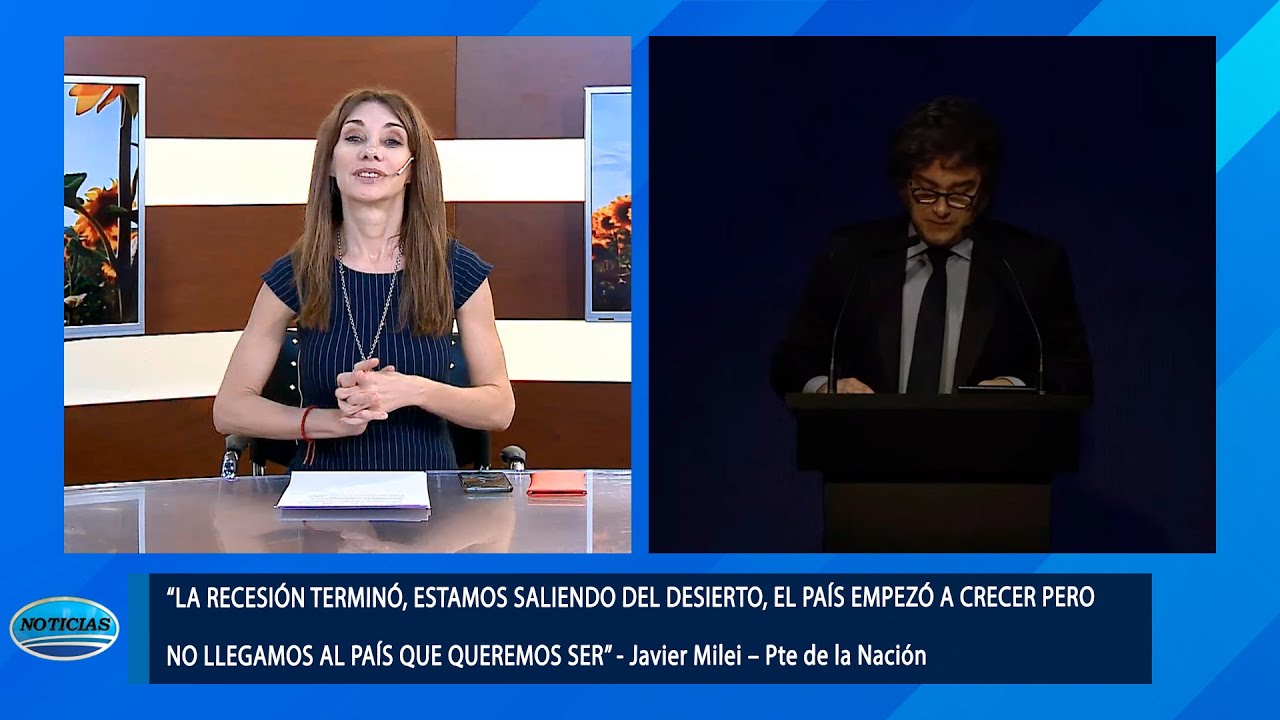 Para el presidente Javier Milei se terminó la recesión y comenzó el ...