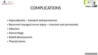 MedEClasses Module Surgical Management of Thyrotoxicosis