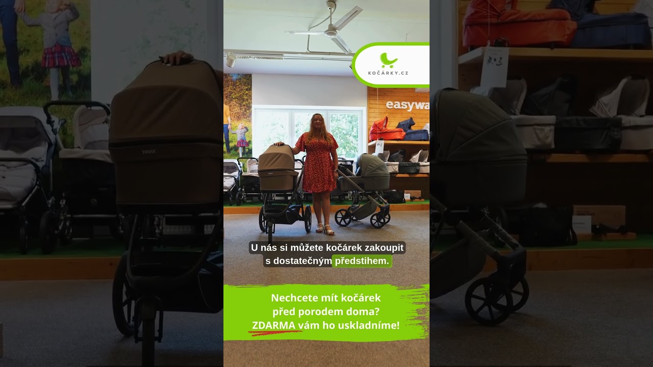 ZDARMA vám uskladníme zakoupený kočárek a záruka poběží až po porodu | Kocarky.cz