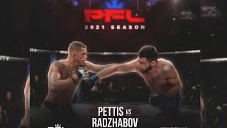 PFL 2021 Лоик Раджабов Vs Энтони Петтис Pettis Vs Radzhabov