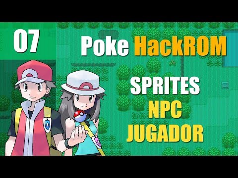Insertar SPRITES "JUGADOR Y NPC" | Pokémon hack #7 |