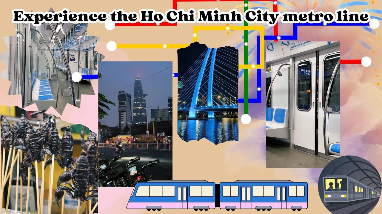 Trải nghiệm METRO. Experience the Ho Chi Minh City Metro Line - YouTube
