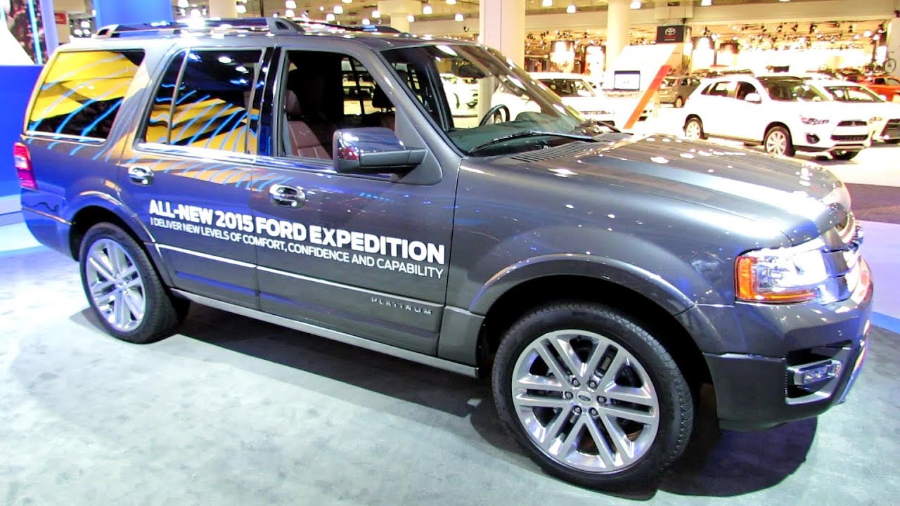 2015 Ford Expedition Platinum Exterior And Interior Walkaround 2014 New York Auto Show