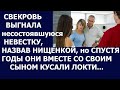 Истории из жизни Свекровь выгнала несостоявшуюся невестку, назвав нищенкой