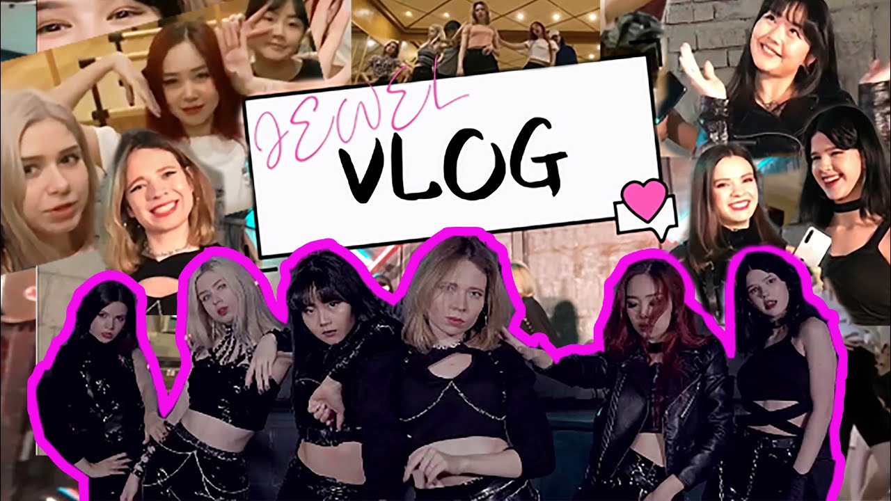 [JEWEL - VLOG] EVERGLOW -  LA DI DA DANCE COVER MAKING [ENG SUB]