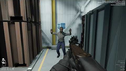 Ready Or Not : Nuke map from CSGO, P90 rush B