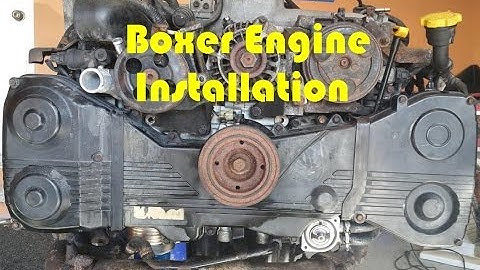 WRX Engine Installation