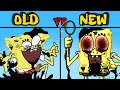 Friday Night Funkin' Corrupted Spongebob OLD vs NEW | Come Learn With Pibby x FNF (FNF Mod/Hard)