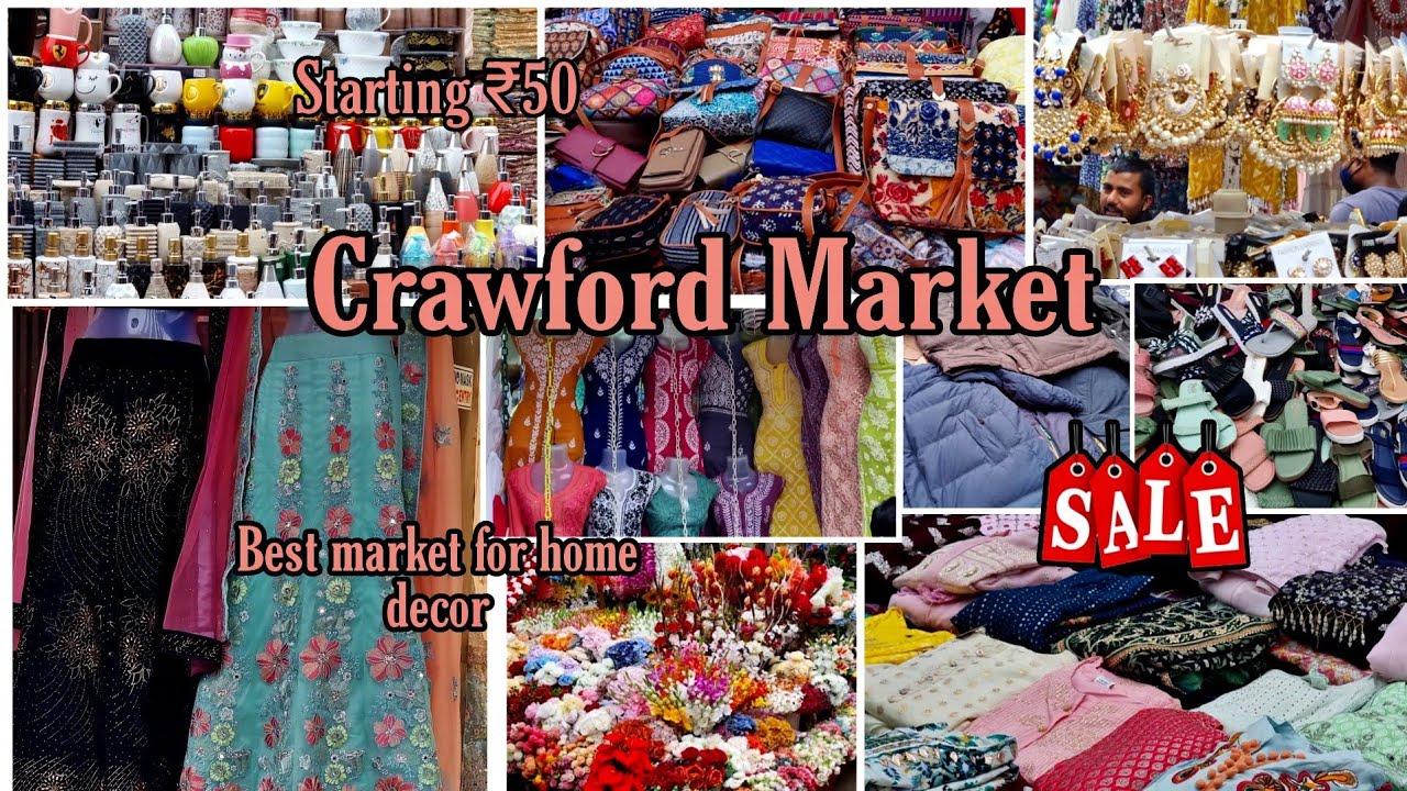 क्रॉफोर्ड मार्केटCrawford Market shoppingMost Affordable market in