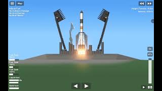 Progress-M 32 launch Mir space station mission docking and part 45 to spaceflight simulator 