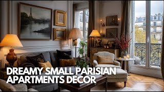 Dreamy Small Parisian Apartments Blending Vintage French Style and Modern Comfort