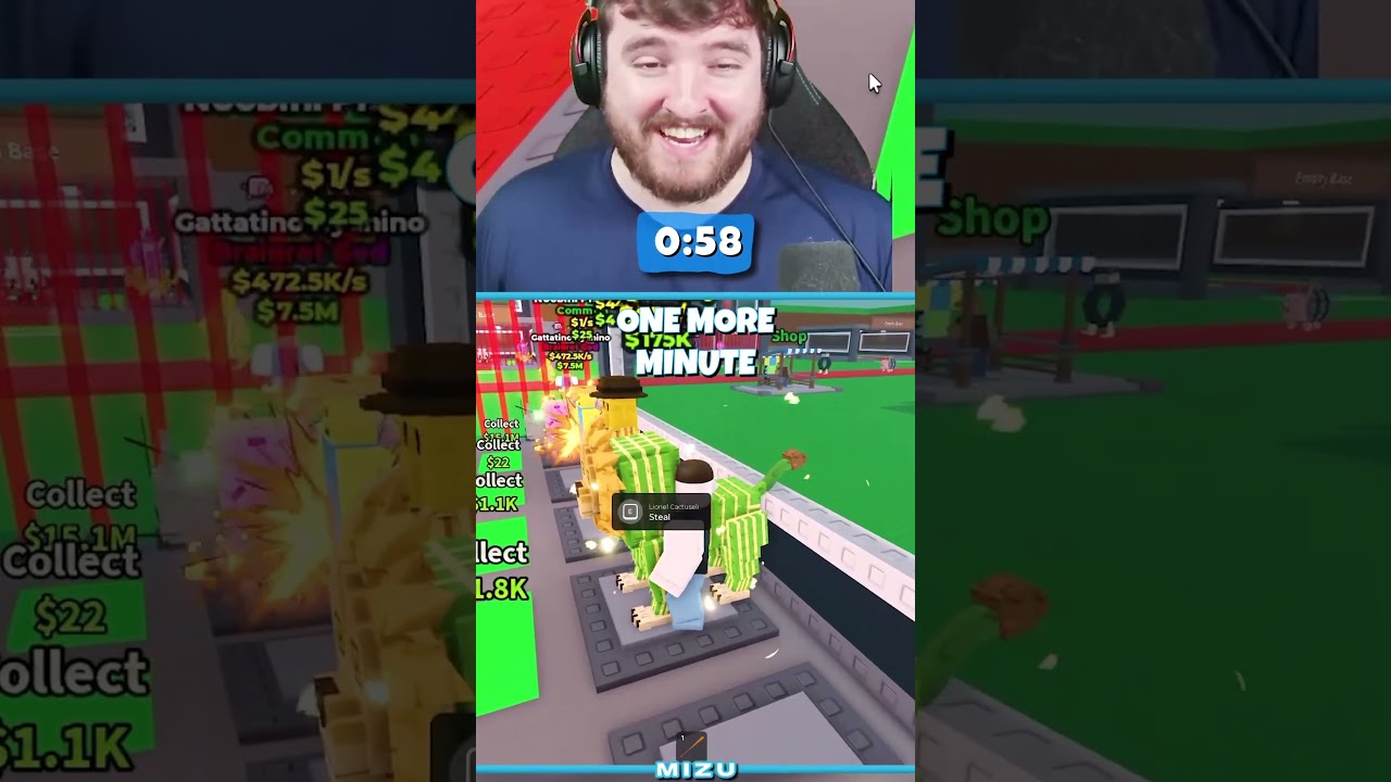99 999% IMPOSSIBLE NEW STRAT FOR STEAL A BRAINROT #shorts   #roblox   #fyp   #memes