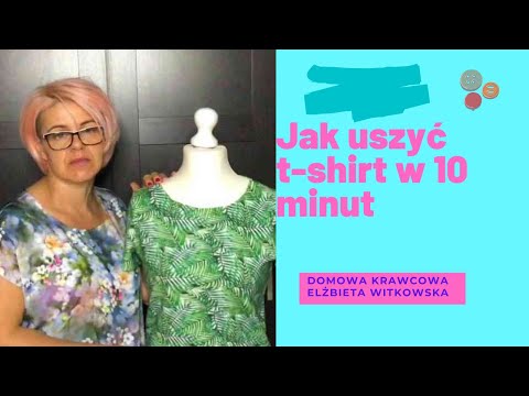 Wideo: Jak Uszyć Koszulkę Dla Dziecka