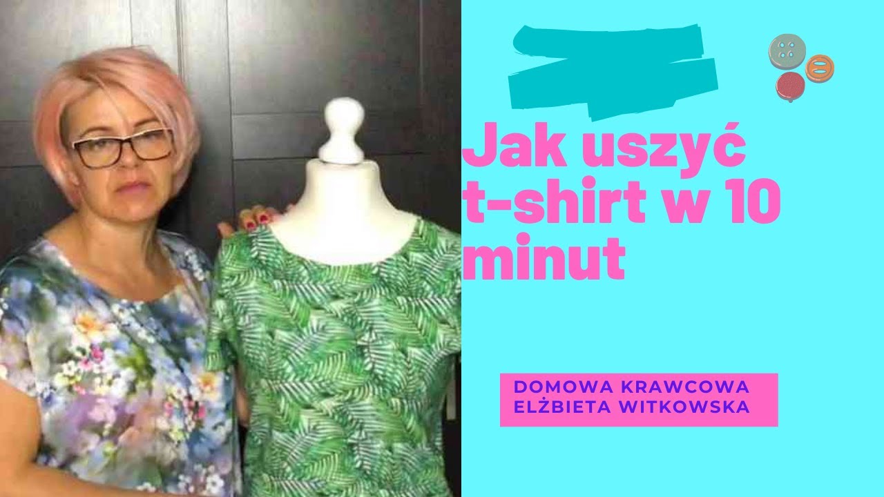 Jak uszyć t-shirt w 10 minut