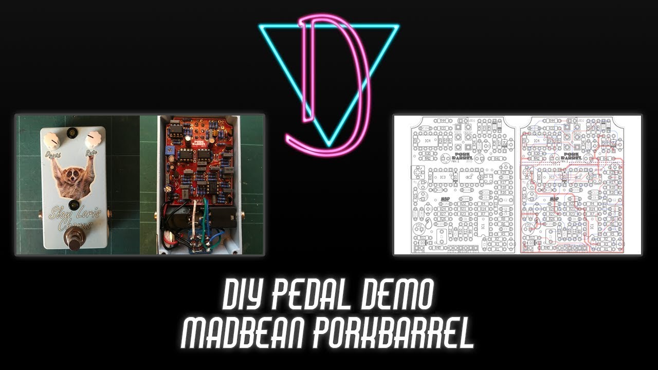 DIY Pedal Demo - Madbean Pork Barrel (2015) - Analog ...