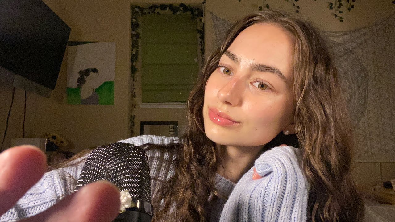 asmr hand movements + rambles 