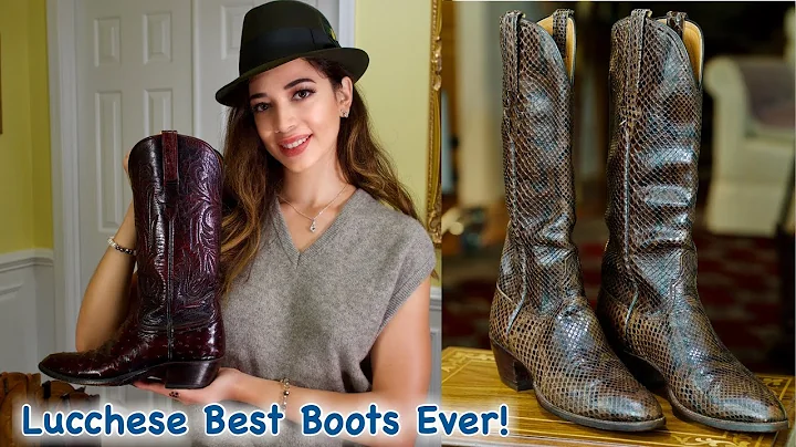 Lucchese - Best Cowboy Boots Ever Made in 4K UHD