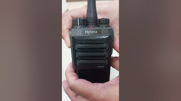basic steps on how to use digital portable radio,model hytera PD408