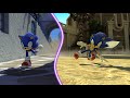 When sonic is running at the speed hes supposed to  sonic generations